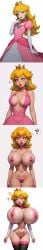 1girls absurdly_large_breasts ahe_gao ai_generated bimbo bimbofication bimbofication_sequence bolt_on_tits dumb female female_only huge_ass huge_breasts hyper_breasts large_breasts mario_(series) massive_breasts micro_bikini mind_break mind_control princess_peach sequence skindentation tiny_waist transformation vpwn