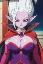 ai_generated aindroidparanoid ass big_breasts blue_eyes busty cleavage curvy dr._arinsu dragon_ball dragon_ball_daima dragon_ball_super dragon_ball_z elf_ears fat_ass female female_only hips large_breasts narrow_waist nipples outdoors parted_lips purple_skin slim_waist stable_diffusion villain voluptuous waist white_hair