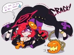 1girls jack-o_pose oc tagme toon_michaela toxicsoul77