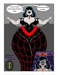 female goth halloween lucy_loud nickelodeon olouder000 scary_face sharp_teeth the_loud_house thicc-verse thick_thighs vampire wide_hips