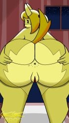 anthro anus anus_peek asshole birthmark canine daisy_(kkbros405) doubleksauce gigantic_ass gigantic_butt huge_ass huge_butt kkbros405 large_ass large_butt massive_ass massive_butt nervous pussy spread_ass spreading vagina