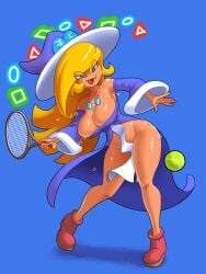 breasts kamek koopa_girl mario_(series) minus8 nintendo tagme tennis_racket