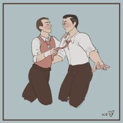 dance dancing gay happy medic_(team_fortress_2) no_sex non_sexual safe safe_for_work scout_(team_fortress_2) sfw team_fortress_2 tf2 tight_pants