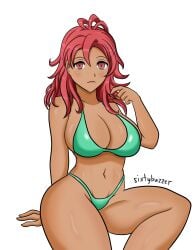 breasts female female_only fire_emblem fire_emblem_engage hapi_(fire_emblem) nintendo sixtybuzzer solo swimsuit tagme