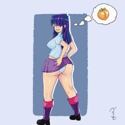 big_ass big_breasts big_butt bigass breasts long_hair mlp_g5 my_little_pony tetas twilight_sparkle_(mlp)