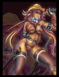 1girls artist_request female female_only kagura_(oneechanbara) oneechanbara solo tagme