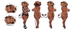 anthro cow_girl cow_print cowgirl female female_only kemonomimi nazunita solo tagme tagme_(character) xininz