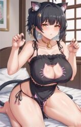 ai_generated big_breasts female_rover_(wuthering_waves) kawaii_waifus lingerie patreon preview rover_(wuthering_waves) wuthering_waves