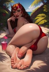 1futa ai_generated anus_peek ass avengers backsack ball_bulge balls balls_in_panties balls_under_clothes beach big_penis bikini breasts cock-tail drinking erect_nipples feet flaccid frenulum from_behind futa_only futa_sans_pussy futanari huge_cock large_breasts large_penis laying_down looking_at_viewer looking_back marvel marvel_comics mutant_(marvel) nipple_bulge ocean panties panty_bulge penis penis_out perineum red_hair red_lipstick red_nails sand scarlet_witch sea soles solo sunny supermanson taint testicles uncut wanda_maximoff x-men