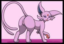 anus edit eeveelution envy_(kuroodod) espeon female feral fur furry furry_only kuroodod looking_back nintendo pokémon_(species) pokemon pussy tail video_games