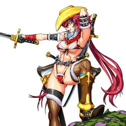 1girls artist_request female female_only kagura_(oneechanbara) oneechanbara solo tagme