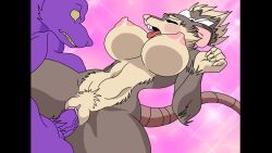 anthro anthro_only blush chochi genitals hi_res kato777 master_splinter milf mistress_splinter mistress_splinter_(chochi) nipples penetration pussy rule_63 sex simple_background tail teenage_mutant_ninja_turtles vaginal_penetration ych_(character)