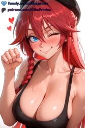 asami lilith from trinity seven by dibzprintz