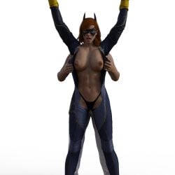 3d aashishamatya29 abs barbara_gordon barbara_gordon_(gotham_knights) batgirl batgirl_(gotham_knights) batman_(series) captured dc dc_comics gotham_knights naked nsfw underwear