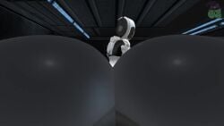 3d animated ass_expansion big_ass big_breasts breasts bubble_butt dialogue female glados huge_ass hyper_ass mp4 portal_(series) robot robot_girl sound tagme thick_thighs video wide_hips zer0264