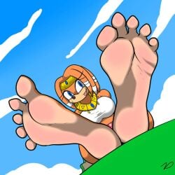 feet foot_fetish soles sonic_(series) tikal_the_echidna zp92