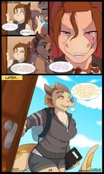 2015 anthro comic english_text half_dressed jasonafex kabier page_25 tagme vergence yaoi