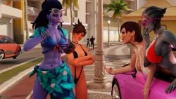 1boy 3d 5girls abs asari beach beckoning big big_ass big_breasts big_lips bikini biting_lip blue_skin caught caught_in_the_act chasing cleavage clothed clothed_female clothed_female_nude_male commander_shepard cote_d'azur_widowmaker crossed_arms crossover cum cum_on_breasts cunnilingus_gesture d.va exhibitionism femshep freckles groping groping_breasts groping_own_breast in_public interracial jane_shepard mass_effect mouth_open multiple_girls open_mouth overwatch police police_hat police_officer police_officer_d.va police_uniform policewoman pool-skirt red_hair rotosama running samara skirt smile smiling sunglasses sweat sweatdrop sweating swim_skirt tan_body tanline tanned tanned_female tanned_skin thong_bikini tongue tongue_out tracer widowmaker