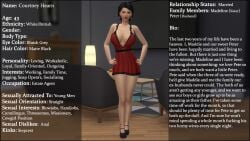 3d big_boobs big_breasts big_tits black_hair busty busty_female caption english english_text high_heels high_resolution light-skinned_female light_skin mature mature_female mature_woman milf milf_body original_character original_characters red_lipstick revealing_clothes revealing_outfit sexy sexy_body sexy_female sexy_pose sim_doe sims sims4 sims_4 text text_bubble the_sims the_sims_4