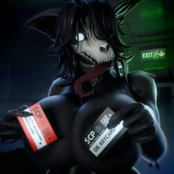 1girls 3d big_breasts cit_juice cjuice huge_breasts keycard large_breasts looking_at_viewer mal0 malo nude nude_female scp-1471 scp-1471-a scp-1471-a_(da.nilkaz) scp_foundation skull_head solo