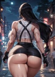 10_seconds ai_animation ai_generated ai_video ass_jiggle back_view backboob behind_view big_ass big_booty big_breasts black_hair bouncing_breasts exposed_ass final_fantasy_vii high_quality long_hair miniskirt moonchild41 no_sound red_eyes skirt_up square_enix swaying_ass swaying_hips sweat tagme tank_top thick_thighs tifa_lockhart video walking walking_away wide_hips