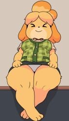 isabelle (animal crossing) from nintendo by dinim