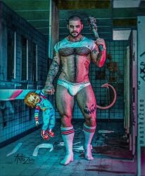 astra_zero gay male male_only tagme 2024 chucky horror child's_play 3d halloween