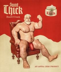 astra_zero gay male male_only tagme 2024 christmas holidays santa_claus original retro_artstyle advertisement