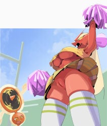 2026 4chan_anon ambiguous_gender animate_inanimate anthro anthrofied appliance archived_source biped blaziken blonde_hair blue_eyes blue_sky blush blush_lines bottomwear breasts cheerleader clothed clothed_anthro clothed_female clothing crop_top day detailed_background digital_drawing_(artwork) digital_media_(artwork) duo electric_fan fan_rotom female female_anthro generation_3_pokemon generation_4_pokemon genitals glistening glistening_eyes hair hi_res legwear living_appliance living_machine looking_at_another looking_down looking_down_at_another low-angle_view machine midriff nintendo nipple_outline no_bra no_panties no_underwear open_mouth open_smile orange_body orange_eyes oscillating_fan outside pokemon pokemon_(species) pokemorph pom_pom_(cheerleading) pom_poms rotom shaded shirt skirt sky smile standing surprised thick_thighs thigh_highs tongue tongue_out topwear under_boob unknown_artist upskirt vulva white_clothing white_legwear white_thigh_highs wind yellow_bottomwear yellow_clothing yellow_crop_top yellow_sclera yellow_shirt yellow_skirt yellow_topwear