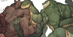 2024 abs anal anal_penetration anthro anubian_jackal anus balls biceps brother_(lore) brothers_(lore) butt canid canine canis crocodile crocodilian duo erection feet genitals glans green_body hi_res incest_(lore) jackal league_of_legends male male/male mammal muscular muscular_anthro muscular_male nasus_(lol) nipples nude pecs penetration penile penile_penetration penis penis_in_ass renekton reptile riot_games scales scalie sex sibling_(lore) soles squarerat3 tail tencent toes vein veiny_penis