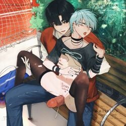 alien_stage cuntboy cuntboy/male gay ivan_(alien_stage) till_(alien_stage) yaoi young_adult