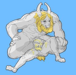 2015 age_difference anal anthro asgore_dreemurr asriel_dreemurr boss_monster caprine cum custapple duo erection fangs father father_and_son humanoid_penis incest male male_only mammal muscular nude parent penis son undertale video_games yaoi