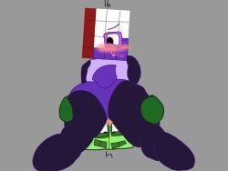 16_(numberblocks) 1boy1girl female/male four_(numberblocks) high_resolution little_boy milf mommy_dom numberblocks purple_skin pussy_licking sixteen_(numberblocks)