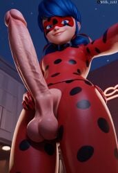 3d ai_generated futanari futanari ladybug_(character) milk_itai miraculous_ladybug