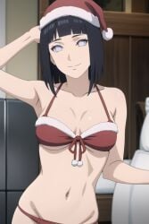 ai_generated darkcry holidays hyuuga_hinata hyuuga_hinata naruto naruto_(series)