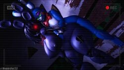 16:9 3d animatronic digital_media_(artwork) duo female five_nights_at_freddy's five_nights_at_freddy's_2 hi_res lagomorph leporid machine male mammal rabbit robot scottgames source_filmmaker_(artwork) straight toy_bonnie_(fnaf) widescreen withered_bonnie withered_bonnie_(fnaf) wonderfox712