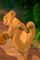 2016 after_sex animal_genitalia animal_pussy ass cub cum cum_in_pussy cum_inside disney feline feline_pussy feral fur jungle kiara lion mammal nala presenting presenting_pussy pussy savanna simba the_giant_hamster the_lion_king wet_pussy young