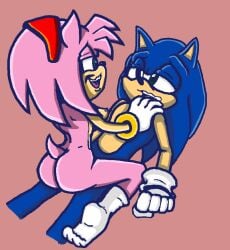 amy_rose anthro clothing cowgirl_position duo eulipotyphlan female footwear from_front_position hedgehog lewdsharx male male/female mammal nipples nude nude_anthro nude_female on_bottom on_top penetration penile penile_penetration sega sex sonic_(series) sonic_the_hedgehog sonic_the_hedgehog_(series)