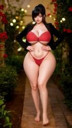 9:16 ai_generated animated big_ass big_breasts bimbo breasts busty curvaceous curvy curvy_figure gigantic_breasts hourglass_figure massive_breasts milf mp4 shorter_than_10_seconds tagme vertical_video video