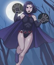 breasts kimkai kimkai_drawings multiversus patreon raven_(dc) raven_(multiversus) teen_titans