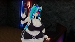 dj_pon-3_(mlp) my_little_pony nonarycubed vinyl_scratch_(mlp) vrchat