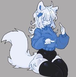 1girls furry marble_gods roblox suggestive thighs