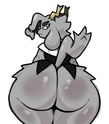 1girls anthro ass big_ass bottom_heavy child_bearing_hips female furry huge_ass lewdewott looking_back pear-shaped_figure pear_shaped pear_shaped_female pseudoregalia sybil_(pseudoregalia) tagme thick_thighs thunder_thighs wide_hips