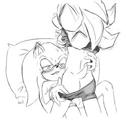 kowoshake male shadow_the_hedgehog sonic_(series) sonic_the_hedgehog yaoi