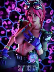 breasts brite_raider fortnite looking_at_viewer partially_clothed sotb1337