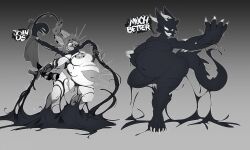 big_breasts breasts chubby female furry swatchfodder symbiote thick_thighs transformation wide_hips