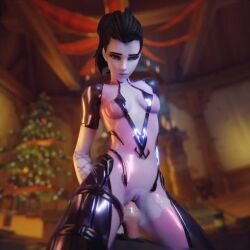 1girls 3d animated christmas_tree compact_body cowgirl_position female_focus fraxxlr knotted_penis no_sound overwatch overwatch_2 tagme transparent_clothing vaginal_penetration video widowmaker