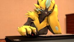 a1ph4w01v keyboard mouse pokemon pokemon_(species) source_filmmaker zeraora