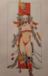 1girls adeptus_mechanicus aurion_(artist) female imperium_of_man muscles muscular_female skitarii warhammer_(franchise) warhammer_40k