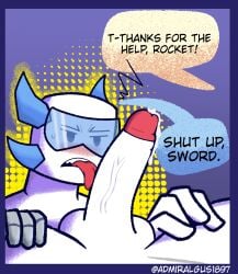 2boys admiralgus1897 balls blushing cum cum_drip dialogue english_text gay horns inphernal licking licking_penis penis phighting roblox roblox_game robloxian rocket_(phighting) sword_(phighting) tagme talking_to_another text
